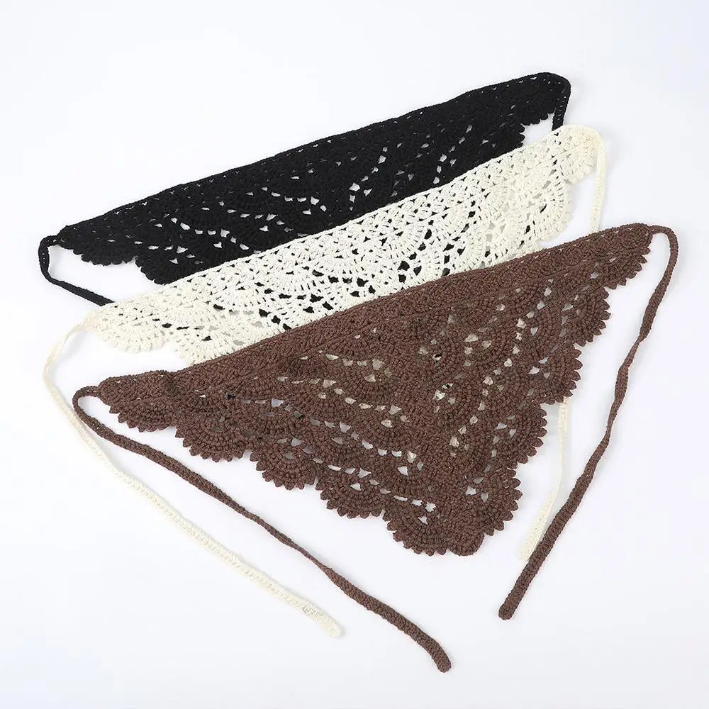 Bandana de Crochê Concha Carioca