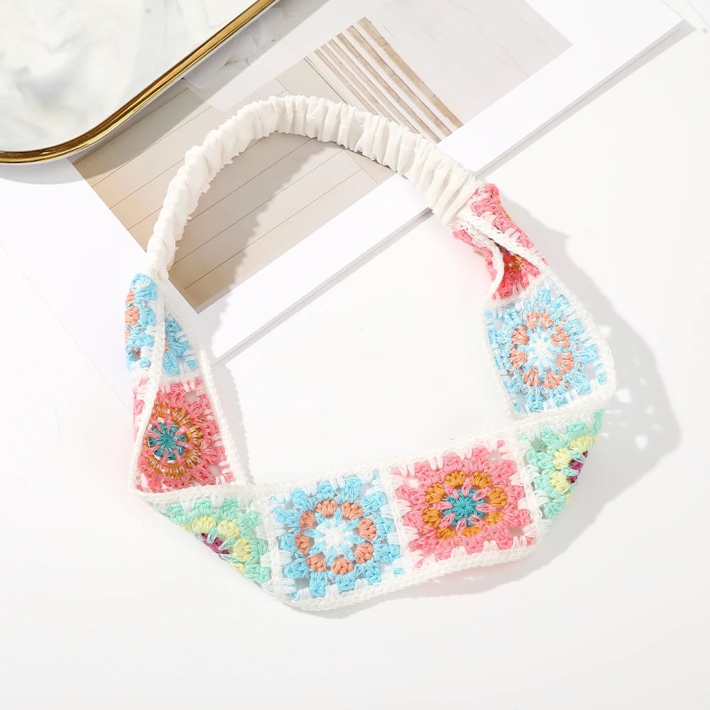 Tiara de Crochê Granny Bloom