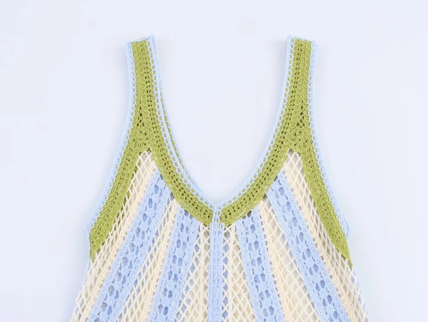 Top Crochet Flores - feito à mão