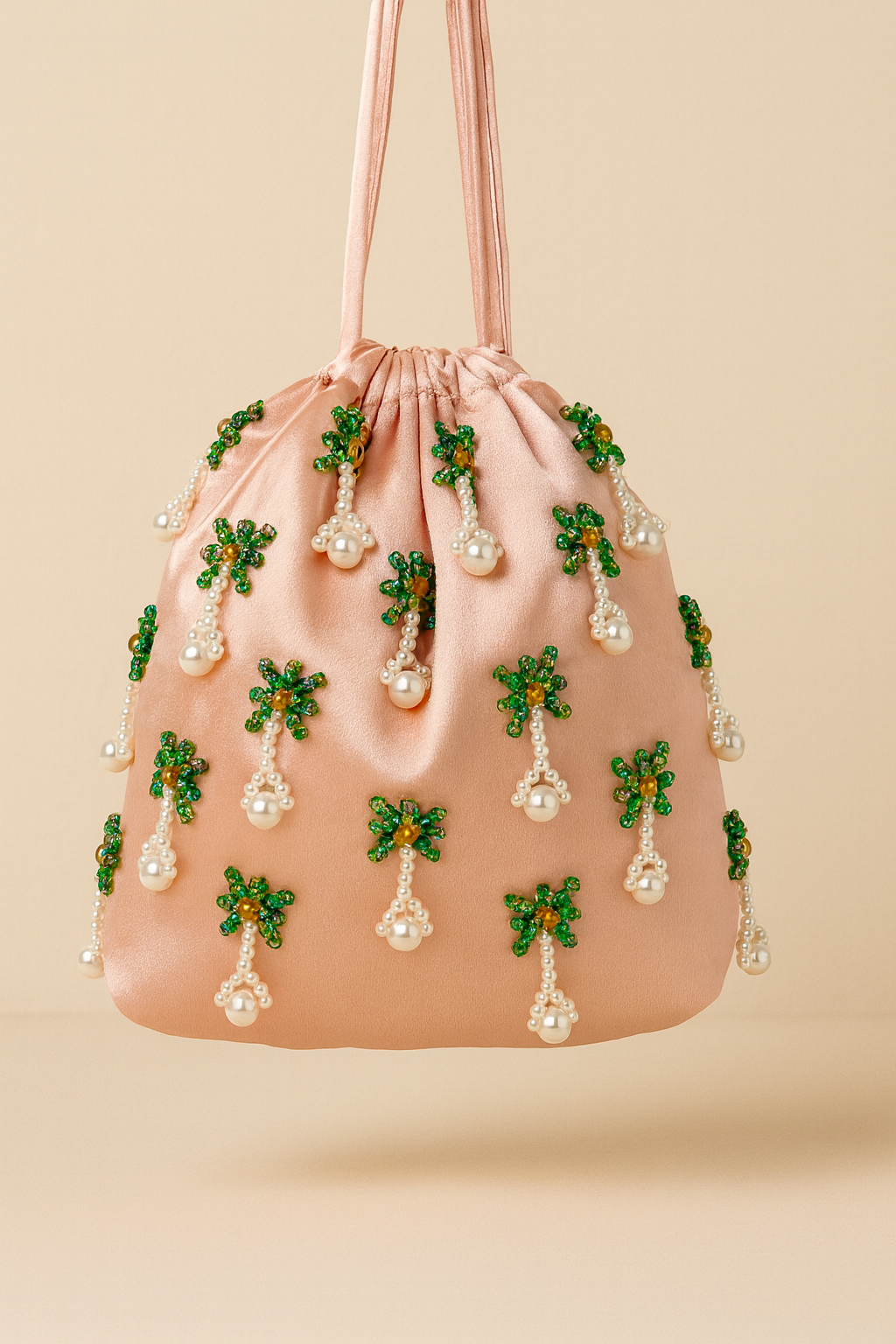 Bolsa Flor de Cetim