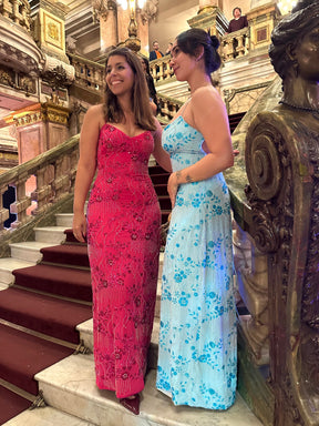 Vestido Tropical Max - charme do verão europeu
