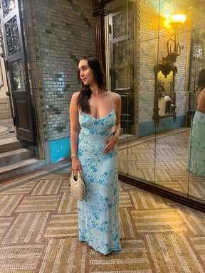 Vestido Tropical Max - charme do verão europeu