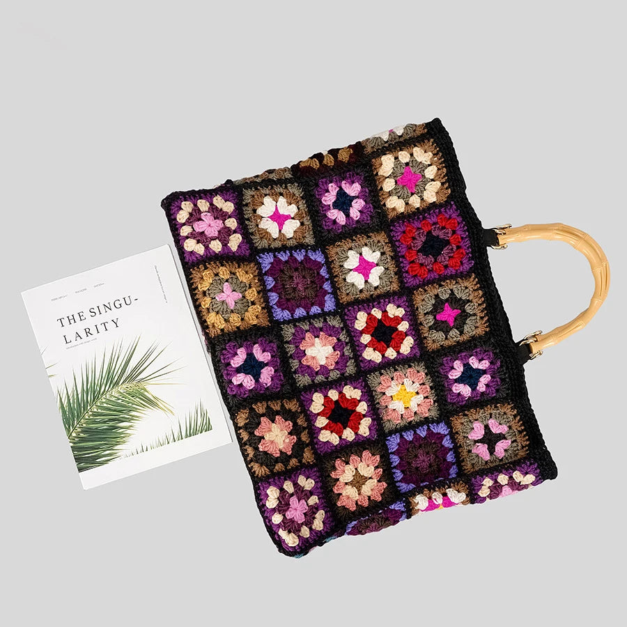 ✨ Bolsa Elis Regina – Rio Samba Crochet ✨