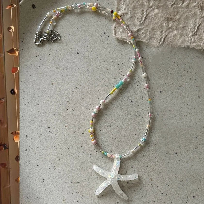 Colar Boho Estrela-do-Mar – Rio Samba Crochet