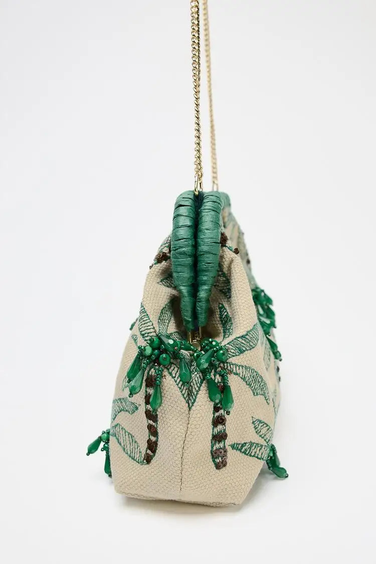 Bolsa Palm Clutch