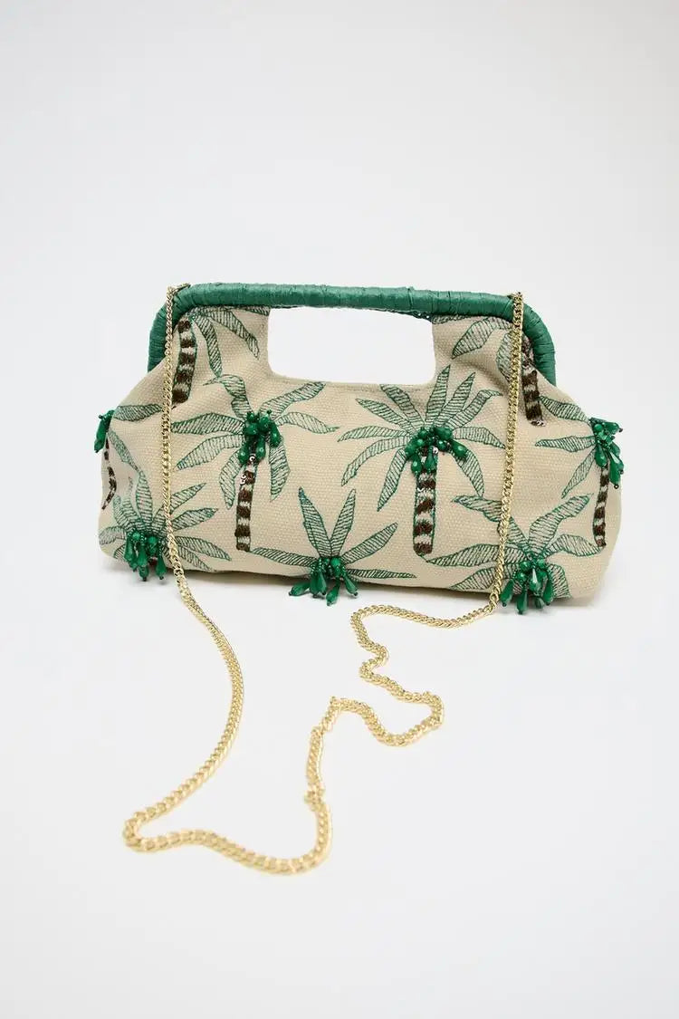 Bolsa Palm Clutch