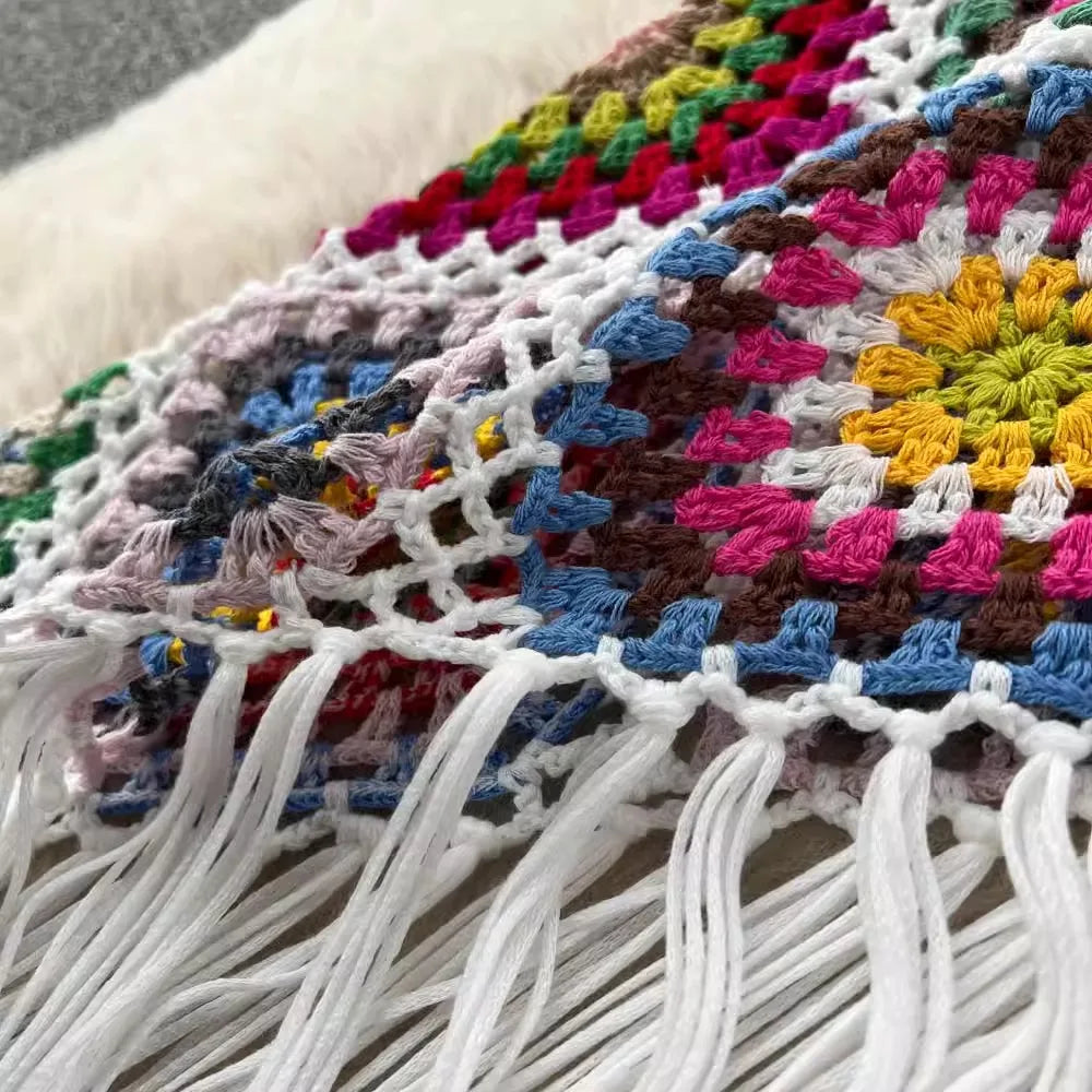 Vestido Boho em Crochê - Rio Samba Crochet