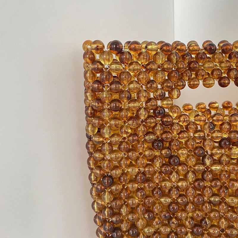 Bolsa Âmbar - beaded bag