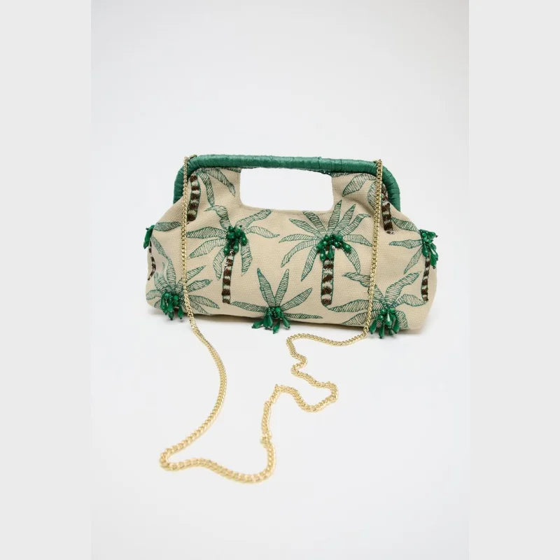 Bolsa Palm Clutch
