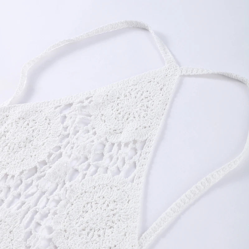 Vestido Crochê Magnólia