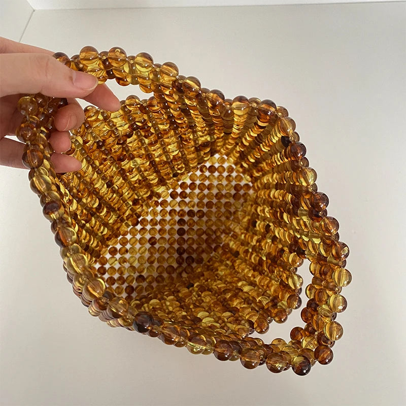 Bolsa Âmbar - beaded bag