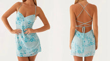 Vestido Encanto Tropical -(muito brilho)