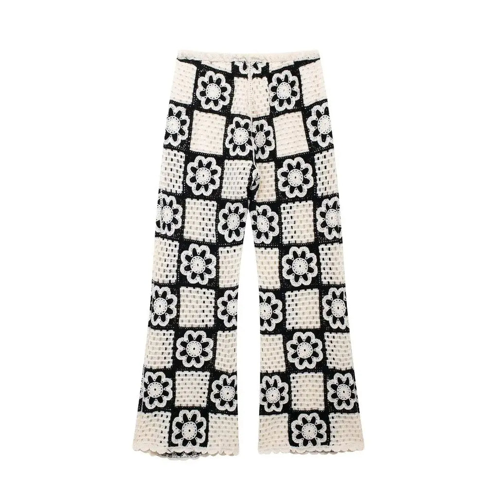 Conjunto Crochê Jardim Urbano