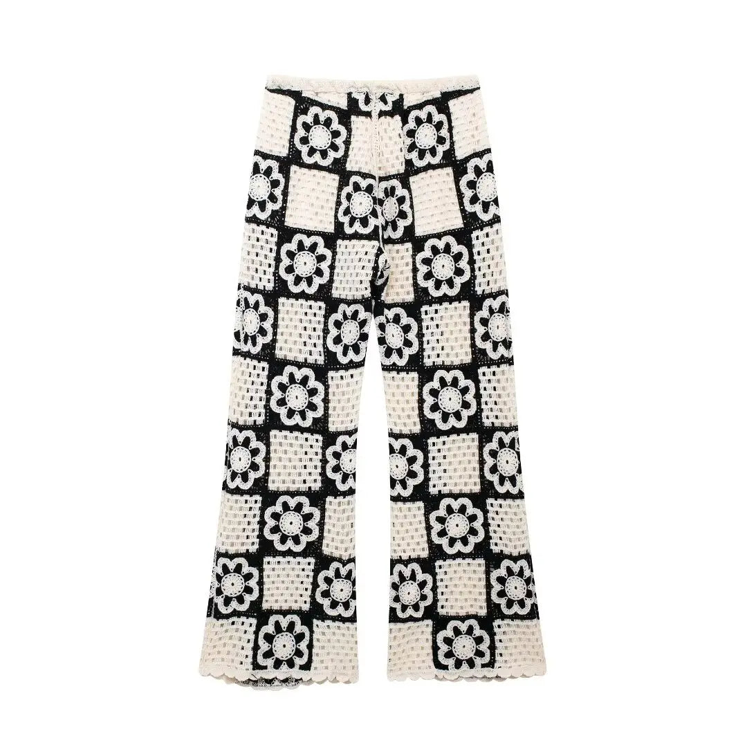 Conjunto Crochê Jardim Urbano