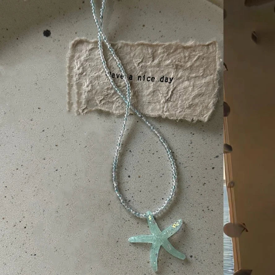 Colar Boho Estrela-do-Mar – Rio Samba Crochet