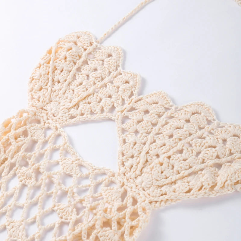 Vestido de Crochê Urca - handmade