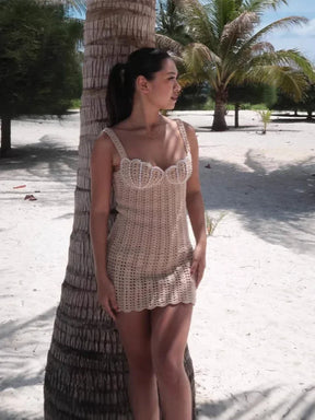Vestido Solarina Crochet - handmade