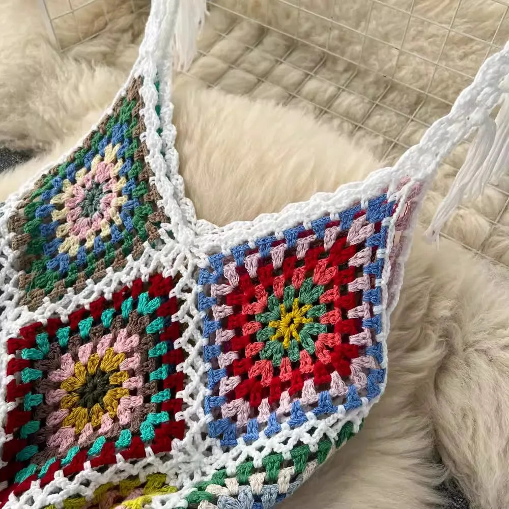 Vestido Boho em Crochê - Rio Samba Crochet