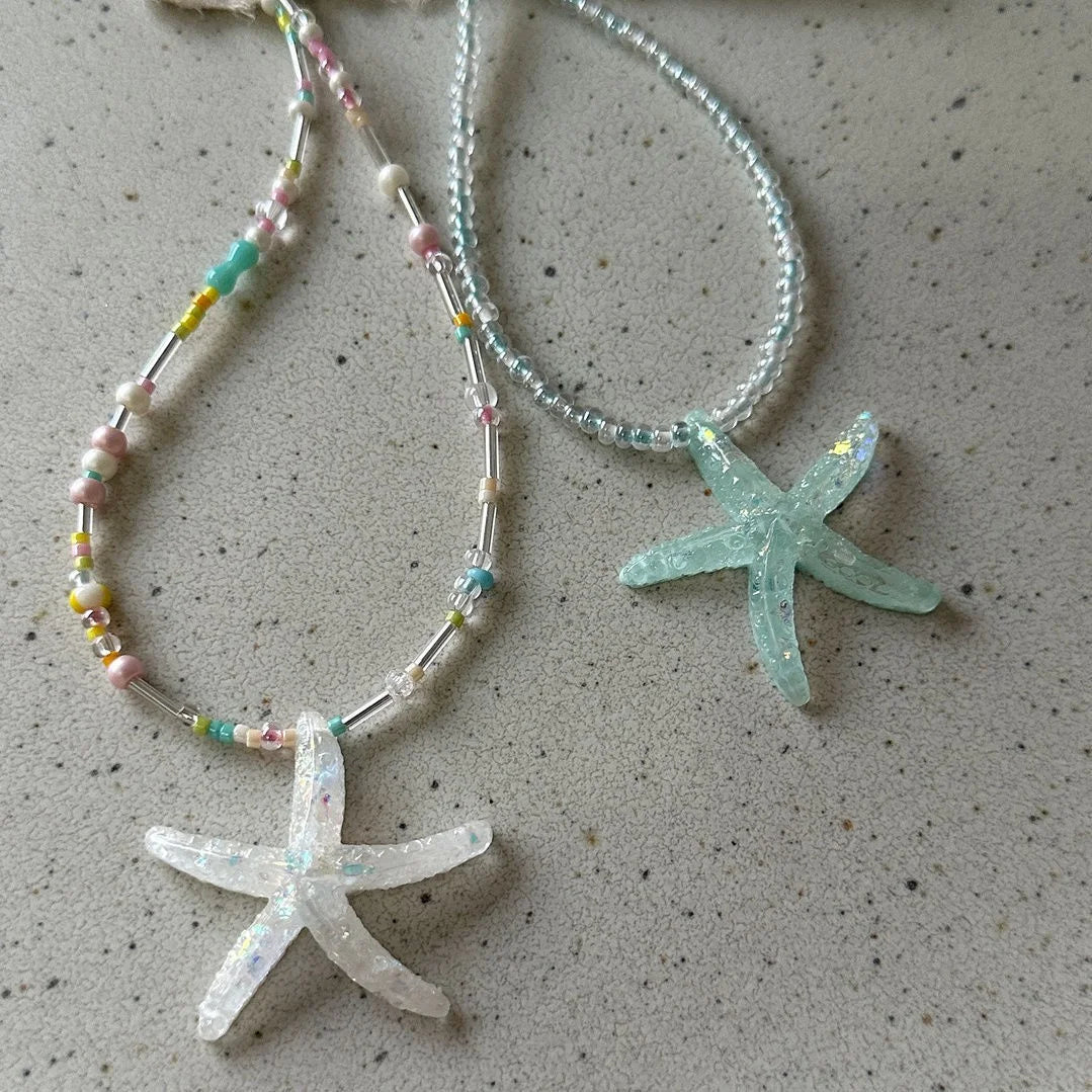Colar Boho Estrela-do-Mar – Rio Samba Crochet