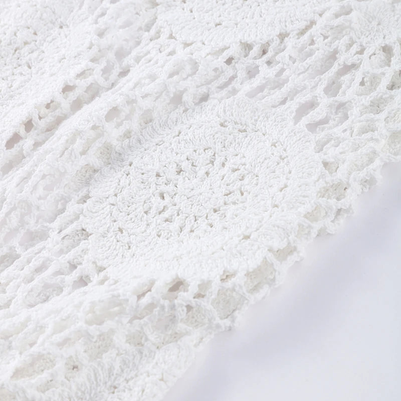 Vestido Crochê Magnólia