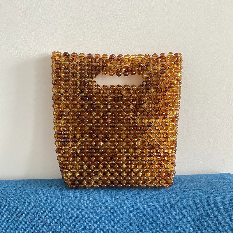 Bolsa Âmbar - beaded bag