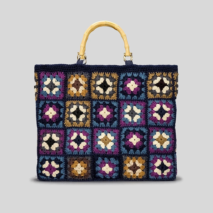 ✨ Bolsa Elis Regina – Rio Samba Crochet ✨