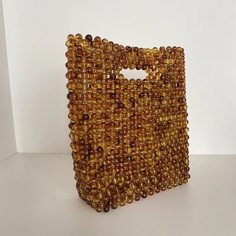 Bolsa Âmbar - beaded bag