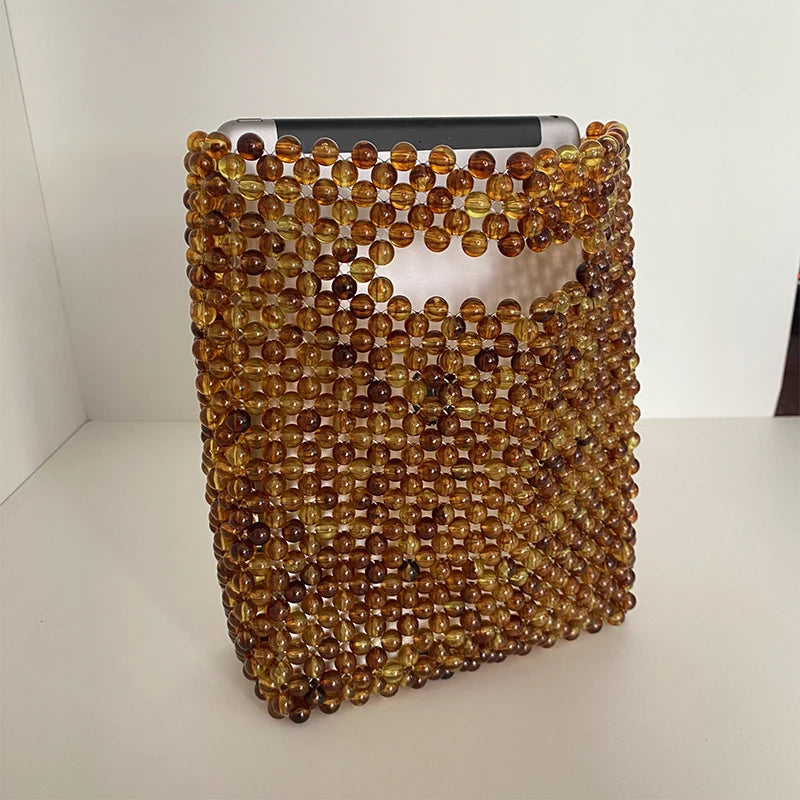 Bolsa Âmbar - beaded bag