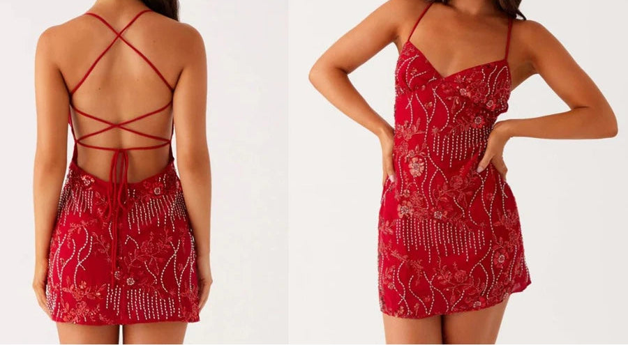 Vestido Encanto Tropical -(muito brilho)