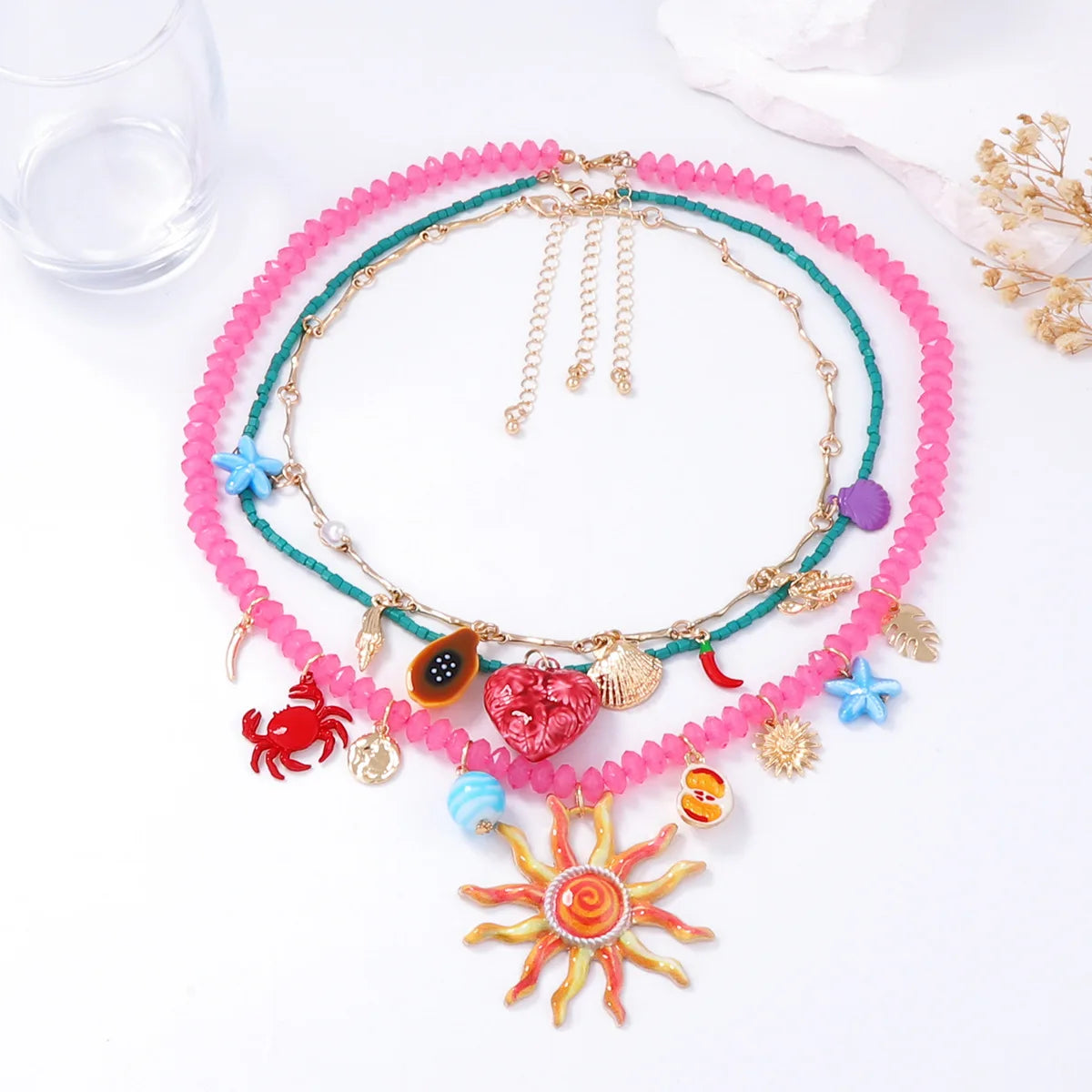 Colar Boho - 3 em 1