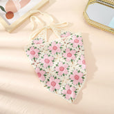 Bandana de Crochê Flores