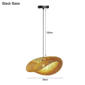 Lustre Artesanal de Bambu – Rio Samba Crochet