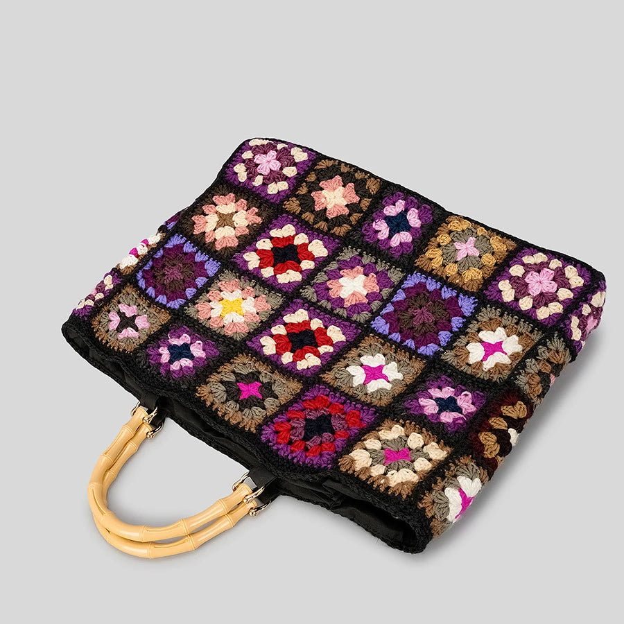 ✨ Bolsa Elis Regina – Rio Samba Crochet ✨