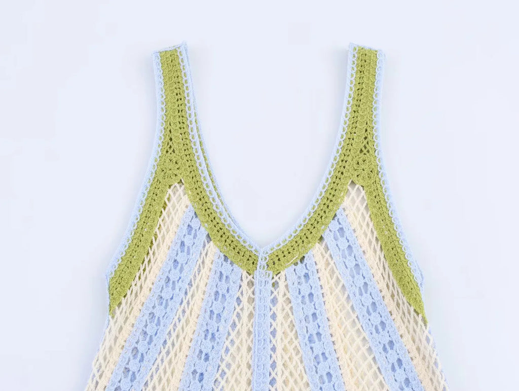 Top Crochet Flores - feito à mão