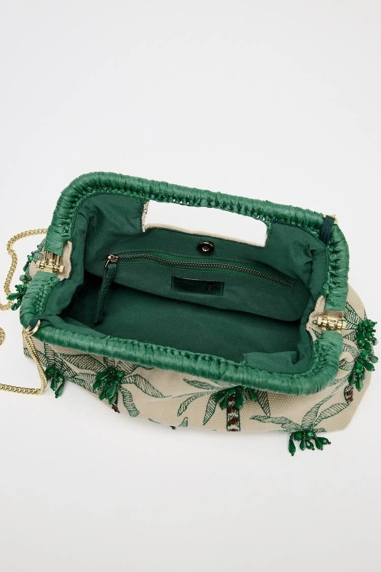 Bolsa Palm Clutch
